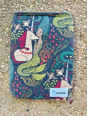 Owlcrate BookBeau Mermaid & Unicorn Book Sleeve - A